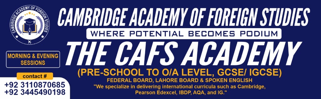 The CAFS Academy Official Banner